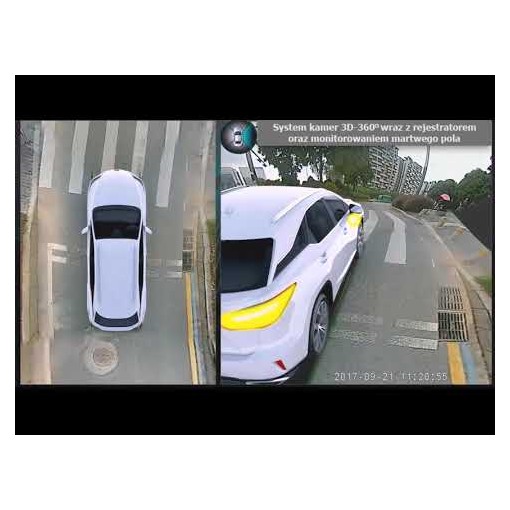 System monitorowania otoczenia 360 3D HD - Dedykowany Audi