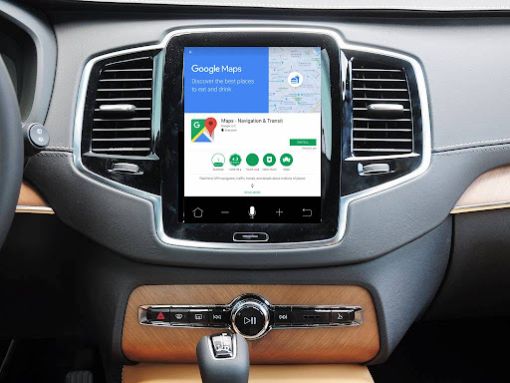 VOLVO - Interfejs Android + CarPlay + Android Auto